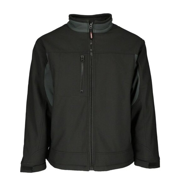 RefrigiWear Softshell Jacket NWT Mens XL Black Insulated Windproof Workwear049OR - Picture 2 of 13